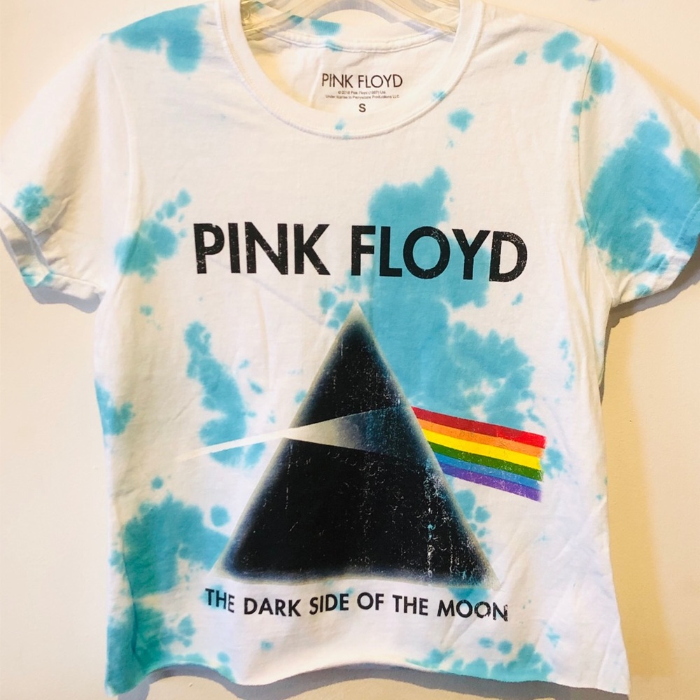 Pink Floyd Dark Side 1972 Tour Cropped Tee